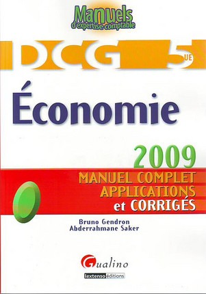Image de ECONOMIE - DCG 5 - 2ÈME ÉDITION