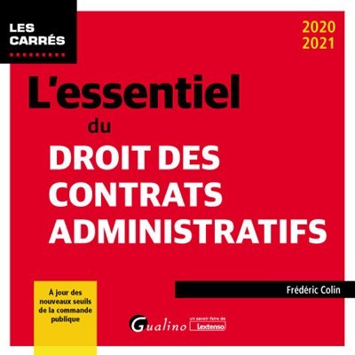 Image de L'essentiel du droit des contrats administratifs