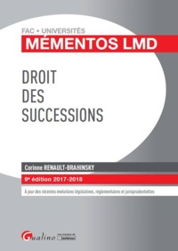 Picture of DROIT DES SUCCESSIONS 9EME EDITION