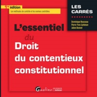 Picture of L'ESSENTIEL DU CONTENTIEUX CONSTITUTIONNEL