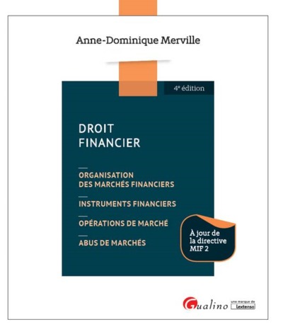 Picture of DROIT FINANCIER - 4EME EDITION