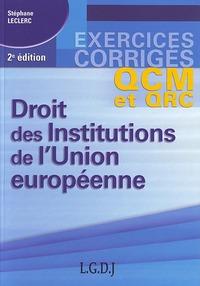 Image de droit des institutions de l'union européenne - 2ème édition