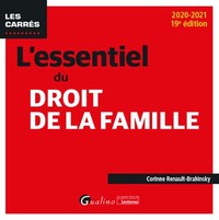 Picture of L'essentiel du droit de la famille