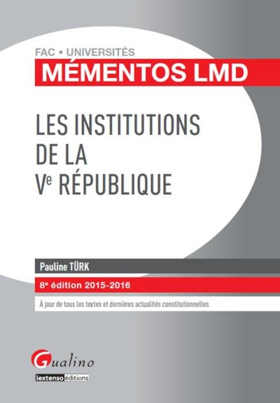Image de Les institutions de la Ve République