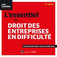 Image de L'essentiel du droit des entreprises en difficulté