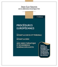 Picture of PROCEDURES EUROPEENNES 5EME EDITION