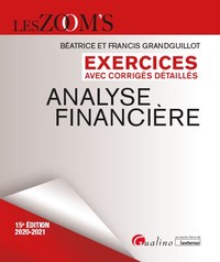 Picture of Exercices avec corrigés détaillés - Analyse financière