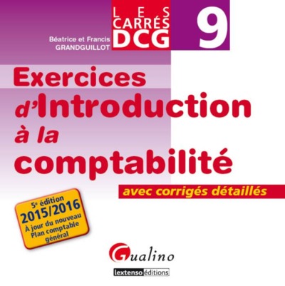 Picture of Exercices d'introduction à la comptabilité avec corrigés détaillés