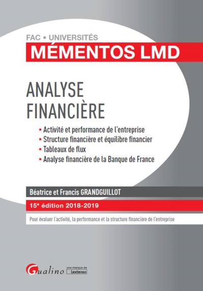 Picture of ANALYSE FINANCIERE - 15EME EDITION