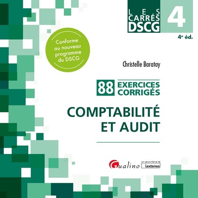 Picture of DSCG 4 - Exercices corrigés - Comptabilité et audit