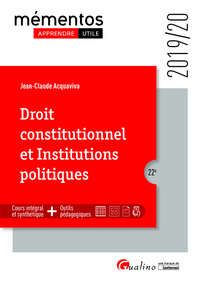 Image de Droit constitutionnel et Institutions politiques