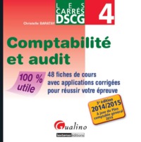 Picture of CARRÉS DSCG 4 - COMPTABILITÉ ET AUDIT - 3ÈME ÉDITION