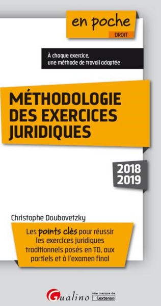 Picture of METHODOLOGIE DES EXERCICES JURIDIQUES - 3EME EDITION
