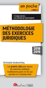 Picture of METHODOLOGIE DES EXERCICES JURIDIQUES - 3EME EDITION