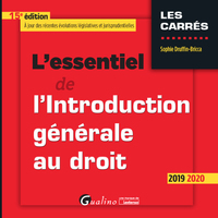 Picture of L'essentiel de l'Introduction générale au droit
