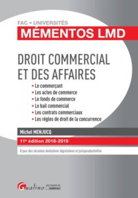 Image de DROIT COMMERCIAL ET DES AFFAIRES 11EME EDITION