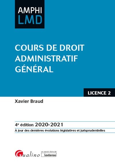 Picture of Cours de droit administratif général