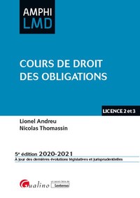 Image de Cours de droit des obligations