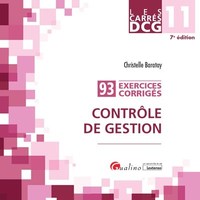 Picture of DCG 11 - Exercices corrigés - Contrôle de gestion