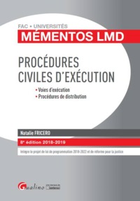 Picture of PROCEDURES CIVILES D'EXECUTION - 8EME EDITION