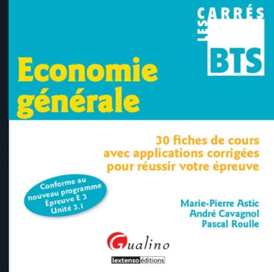 Picture of carrés bts économie générale