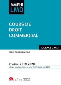 Image de Cours de Droit commercial