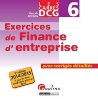 Picture of CARRÉS EXOS - DCG 6 FINANCE D'ENTREPRISE - 3ÈME ÉDITION