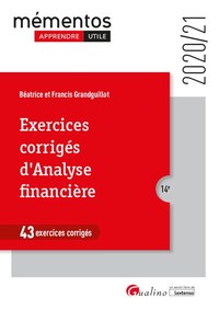 Picture of Exercices corrigés d'analyse financière