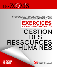 Picture of Exercices avec corrigés détaillés - Gestion des ressources humaines