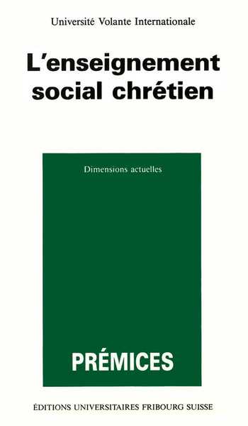 Picture of L'enseignement social chrétien
