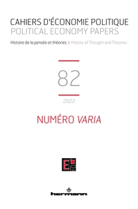 Picture of Cahiers d'économie politique n° 82