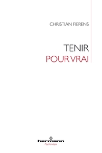 Image de Tenir pour vrai