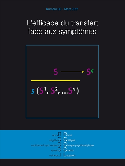 Image de Revue des Collèges de Clinique psychanalytique du Champ Lacanien n°20