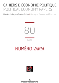 Image de Cahiers d'économie politique n°80