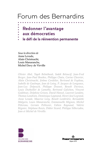 Picture of Redonner l'avantage aux démocraties