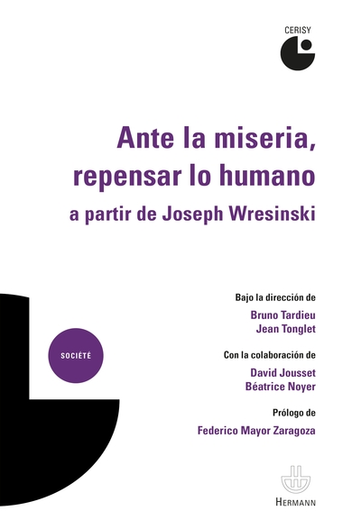 Picture of Ante la miseria, repensar lo humano, a partir de Joseph Wresinski