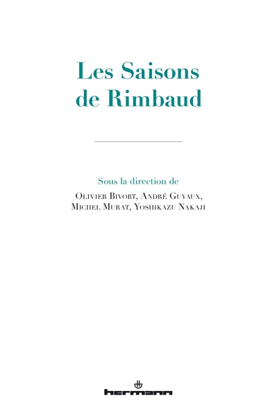 Image de Les Saisons de Rimbaud