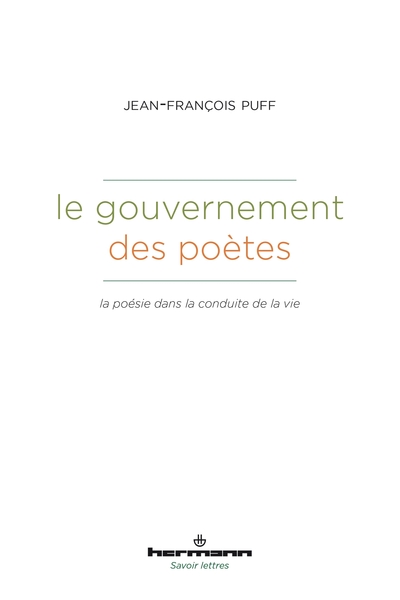 Image de Le Gouvernement des poètes