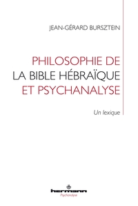 Picture of Philosophie de la Bible hébraïque et psychanalyse