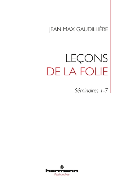 Image de Leçons de la folie