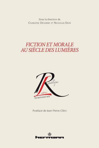 Picture of Fiction et morale au siècle des Lumières