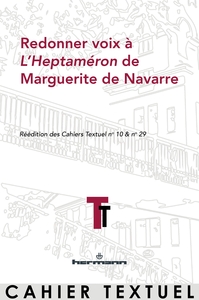 Image de Redonner voix à L'Heptaméron de Marguerite de Navarre