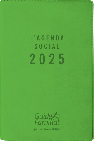 Picture of L'agenda social 2025 - Edition vert pomme