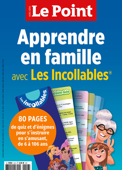 Picture of Le Point HS Education N°18 : Apprendre en famille avec les Incollables - Juin/Août 2023