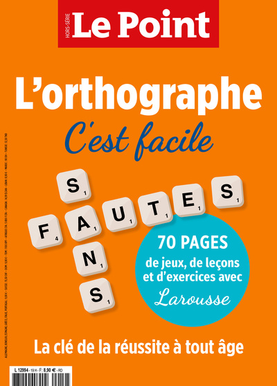 Picture of Le Point HS Education N°19 : L'ORTHOGRAPHE c'est facile - Oct/Nov 2023