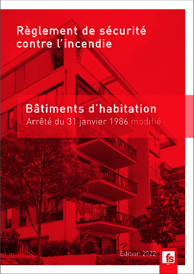 Picture of Règlement de sécurité contre l'incendie - Bâtiments d'habitation