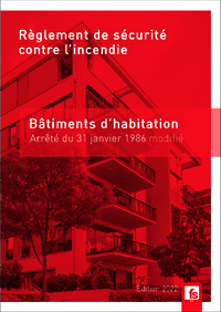 Picture of Règlement de sécurité contre l'incendie - Bâtiments d'habitation