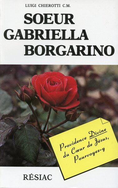 Image de SOEUR GABRIELLA BORGARINO