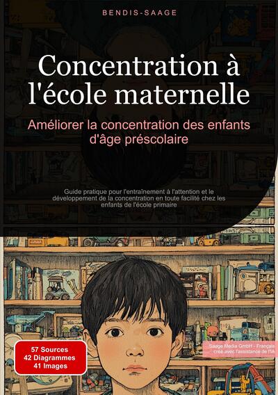 Picture of Concentration à l'école maternelle: Améliorer la concentration des enfants d'âge préscolaire
