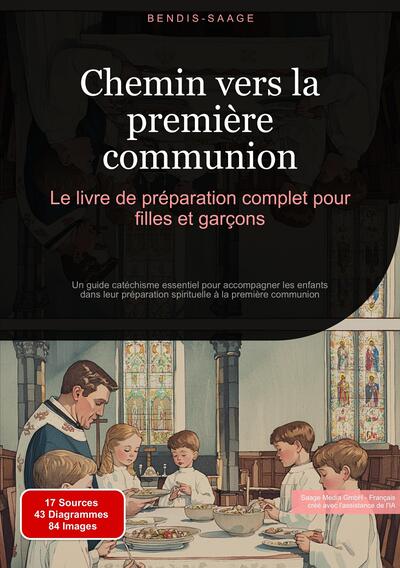 Image de Chemin vers la première communion: Le livre de préparation complet pour filles et garçons
